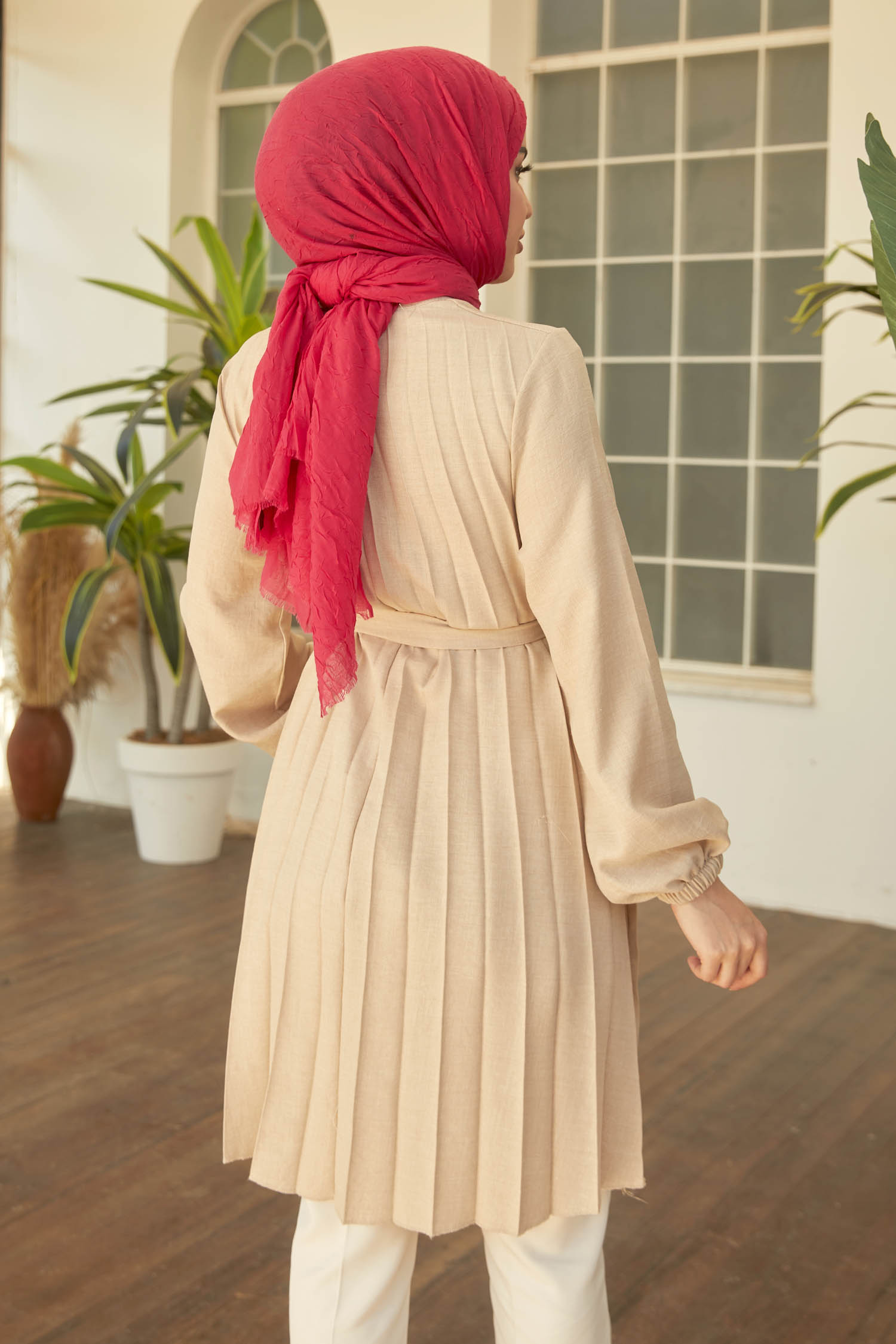 22260-BEJ Tunik