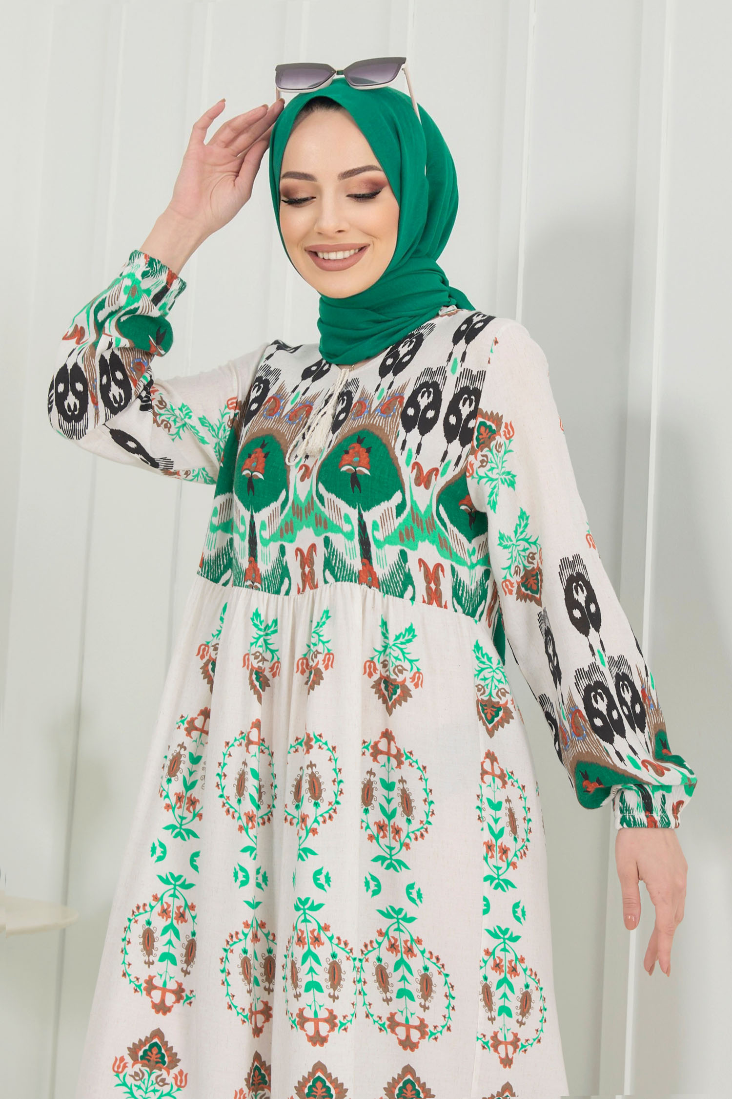 22402-ZUMRUT Elbise