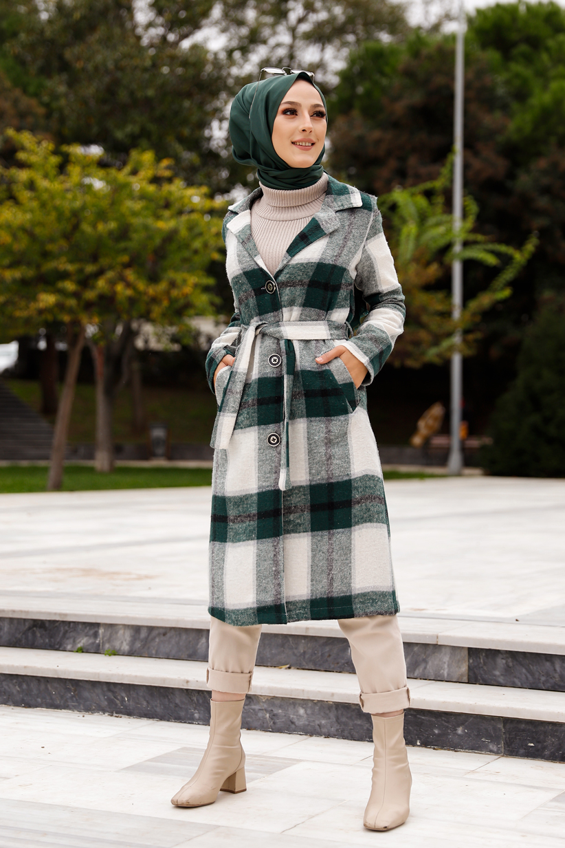  Belted Cap Emerald - 9105