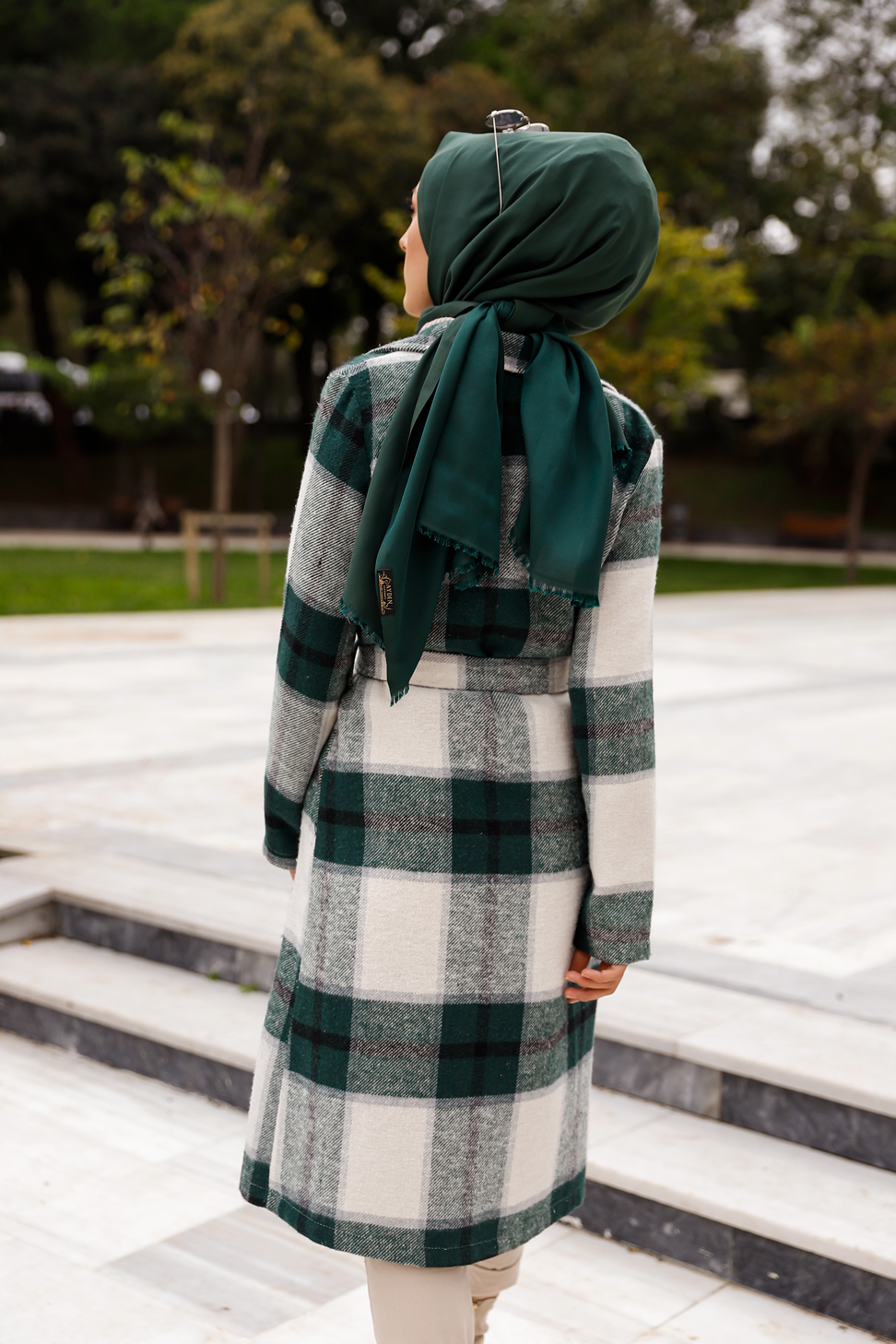  Belted Cap Emerald - 9105