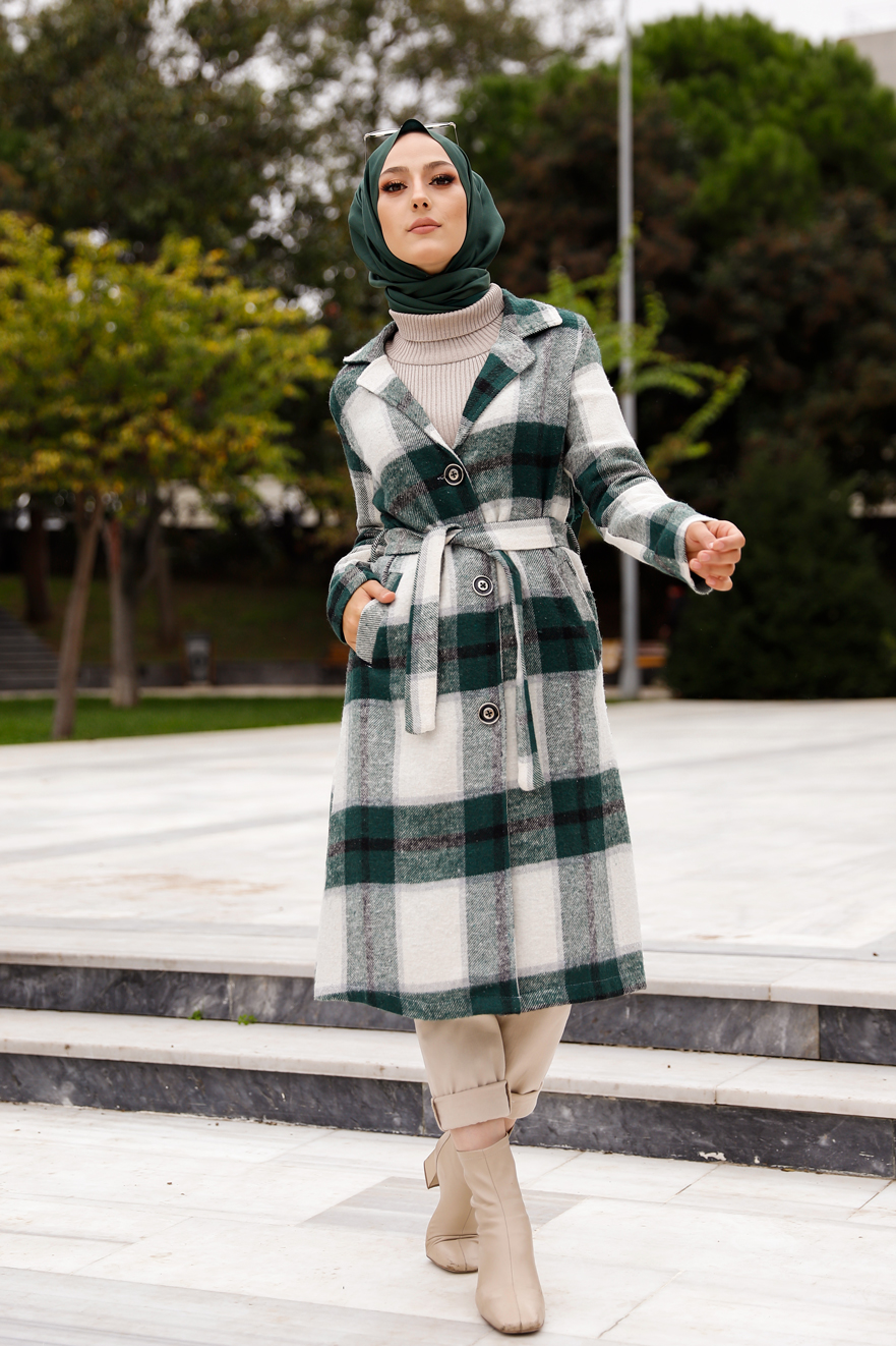  Belted Cap Emerald - 9105