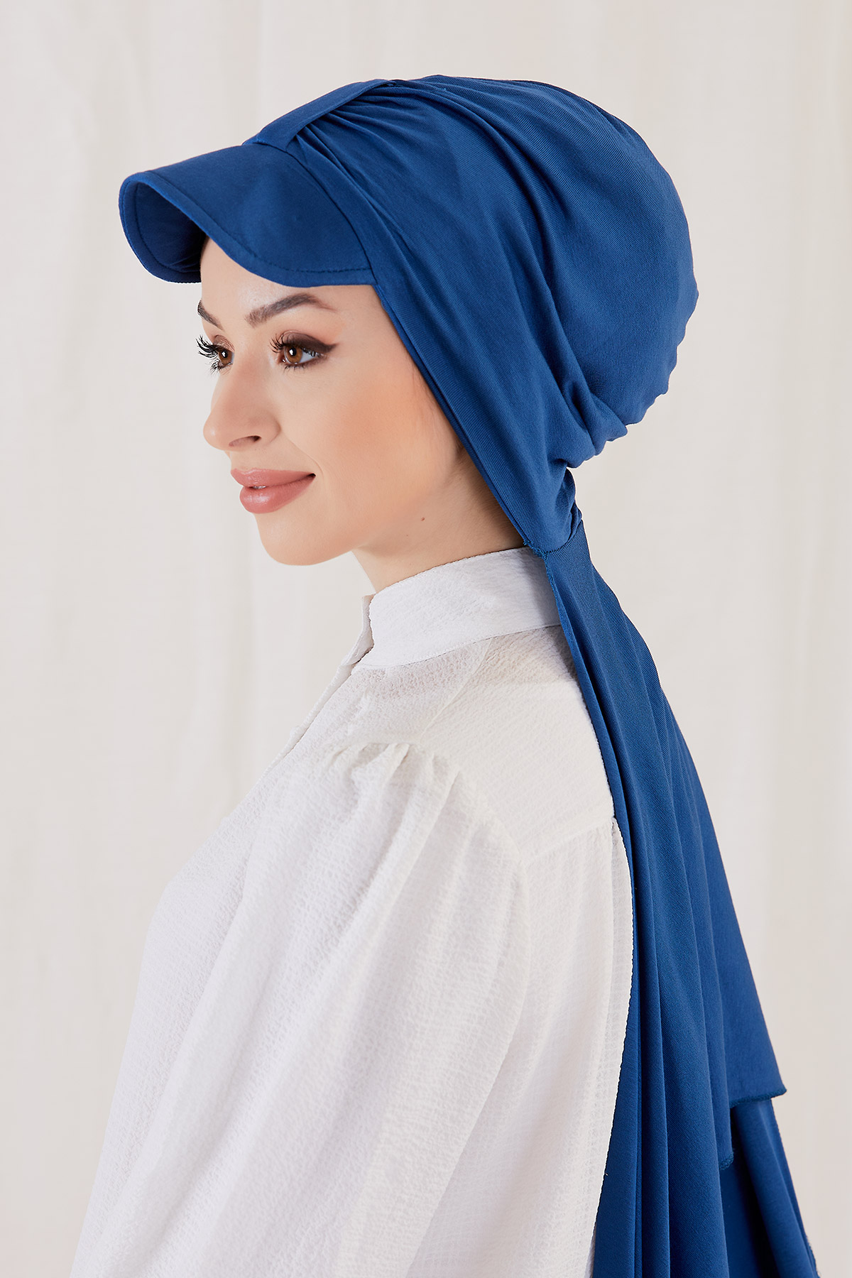 Navy Blue Scarf - 30008