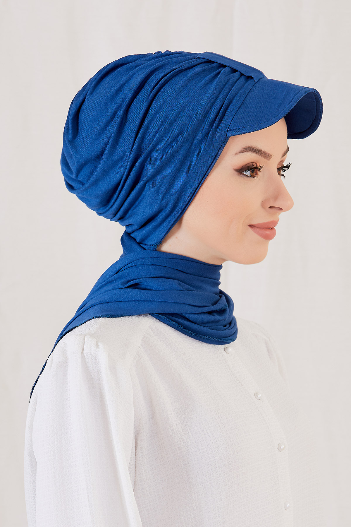 Navy Blue Scarf - 30008