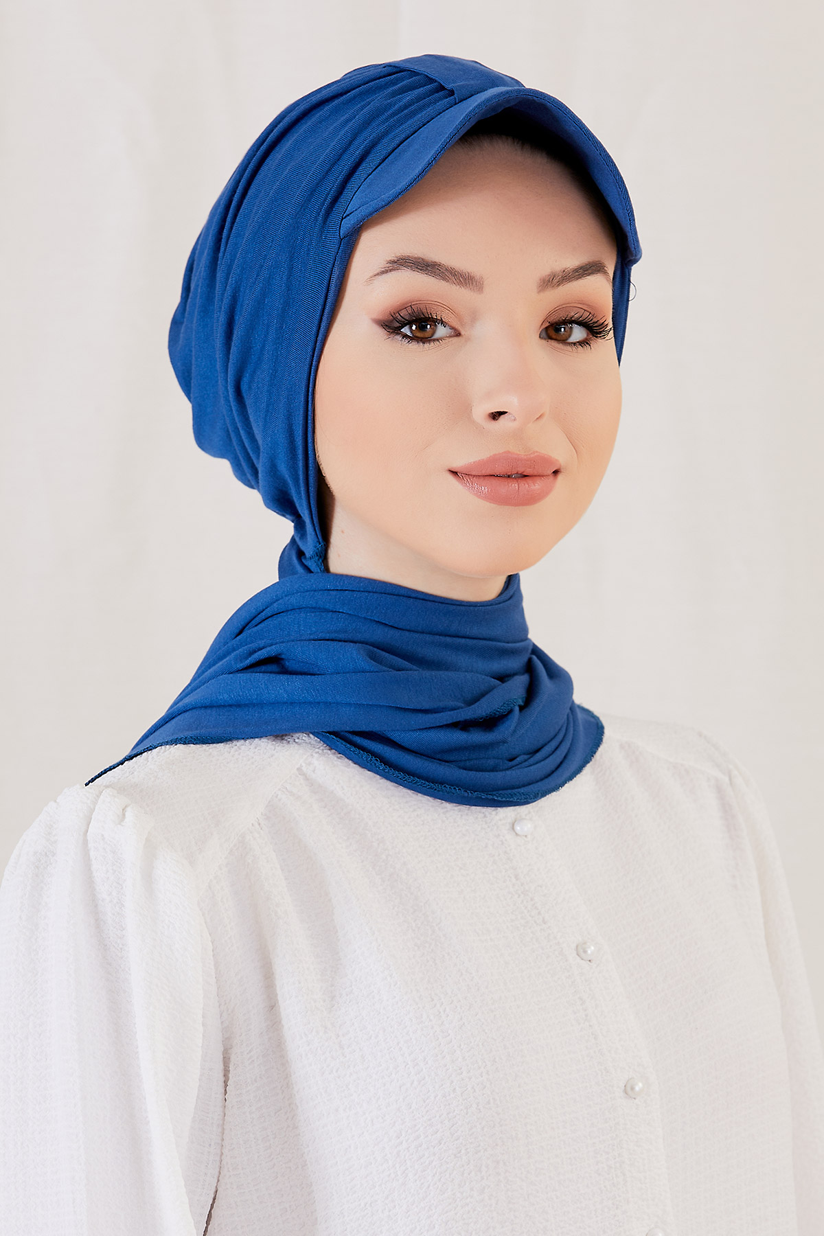 Navy Blue Scarf - 30008