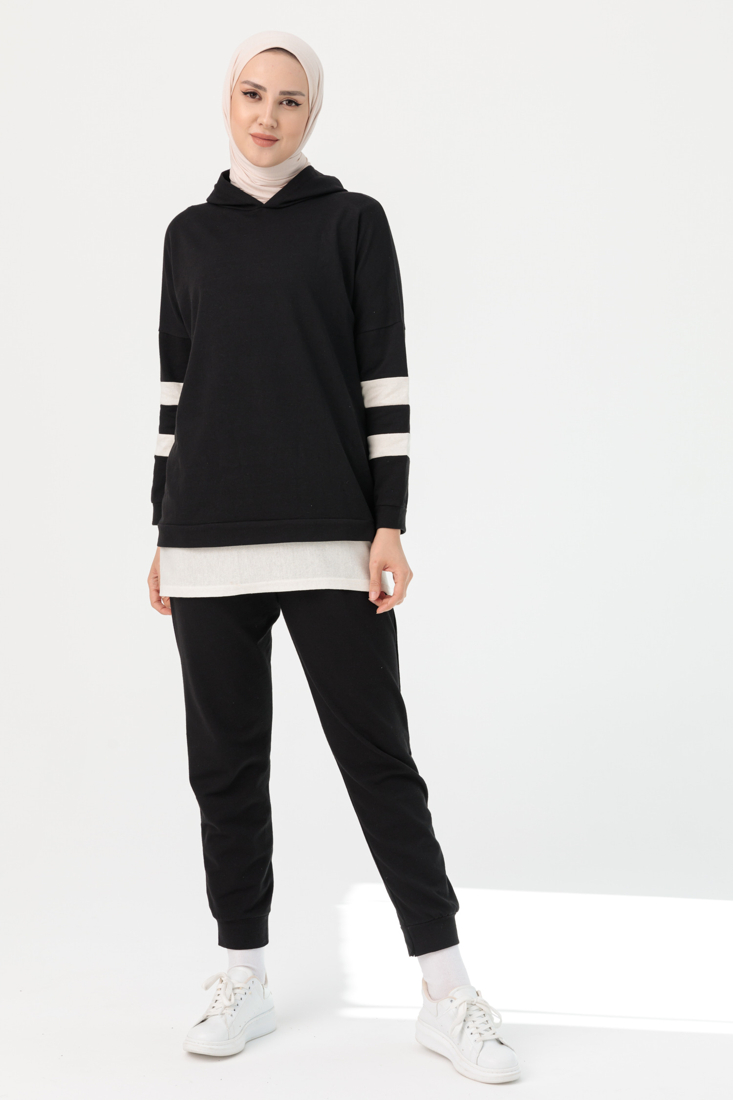 Tunic With Pants Black - 3024