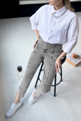 Kot Pantolon Füme - 11398 - TOFİSA