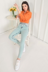 Kot Pantolon Buz Mavi - 11602 - TOFİSA