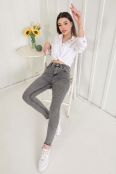 Kot Pantolon Füme - 11602 - TOFİSA