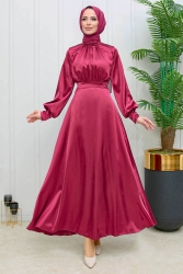 Abiye Bordo - 11635 - TOFİSA (1)