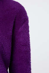 Peluş Crop Mor - 13052 · 4