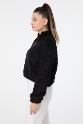 Peluş Crop Siyah - 13052 · 23