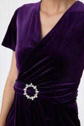 Abiye Elbise Mor - 23558 · 3