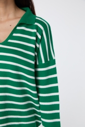 Triko Kazak Yesil - 23634 · 4