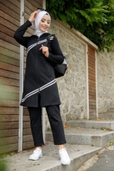 TUNIK PANTOLON Siyah - 4117 · 4