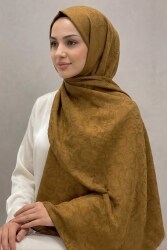 Ayrobin Jakar Desenli Şal Taba - 28671-TABA - TOFİSA (1)