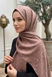 Ayrobin Jakar Desenli Şal Vizon - 28671-VIZON - TOFİSA (1)
