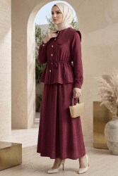 Belde Bağcık Detaylı Paraşüt Takım - 28395-BORDO - TOFİSA (1)