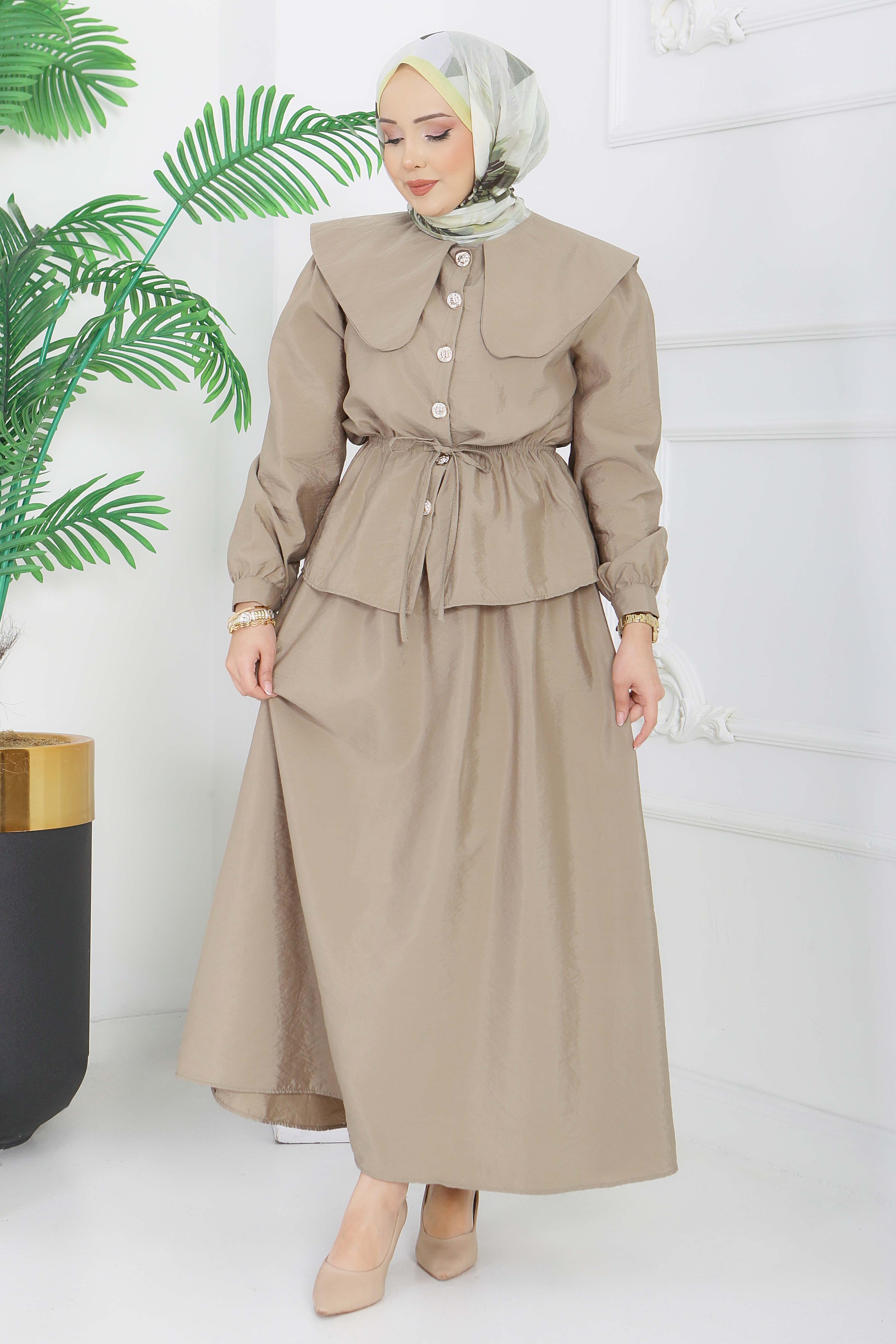 Belde Bağcık Detaylı Paraşüt Takım  - 28395-HAKI