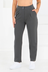 Çift Düğmeli Spor Pantolon - 27352 - TOFİSA (1)