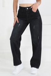 Bol Paça Kot Pantolon Antrasit - 25181 - TOFİSA