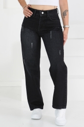 Bol Paça Kot Pantolon Antrasit - 25181 - TOFİSA (1)