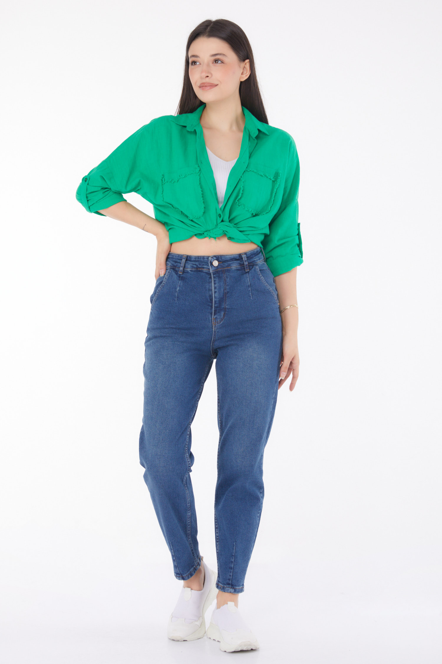 Kot Pantolon Koyu Mavi - 25743