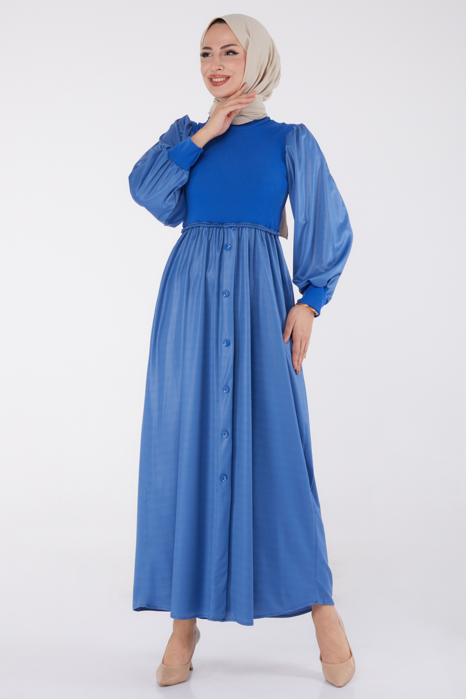 Elbise Indigo - 13336