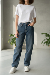 Palazzo Pantolon - 27358-KAHVE-TINT-YIKAMA - TOFİSA