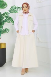 Paraşüt Üçlü Takım - 28390-KREM - TOFİSA