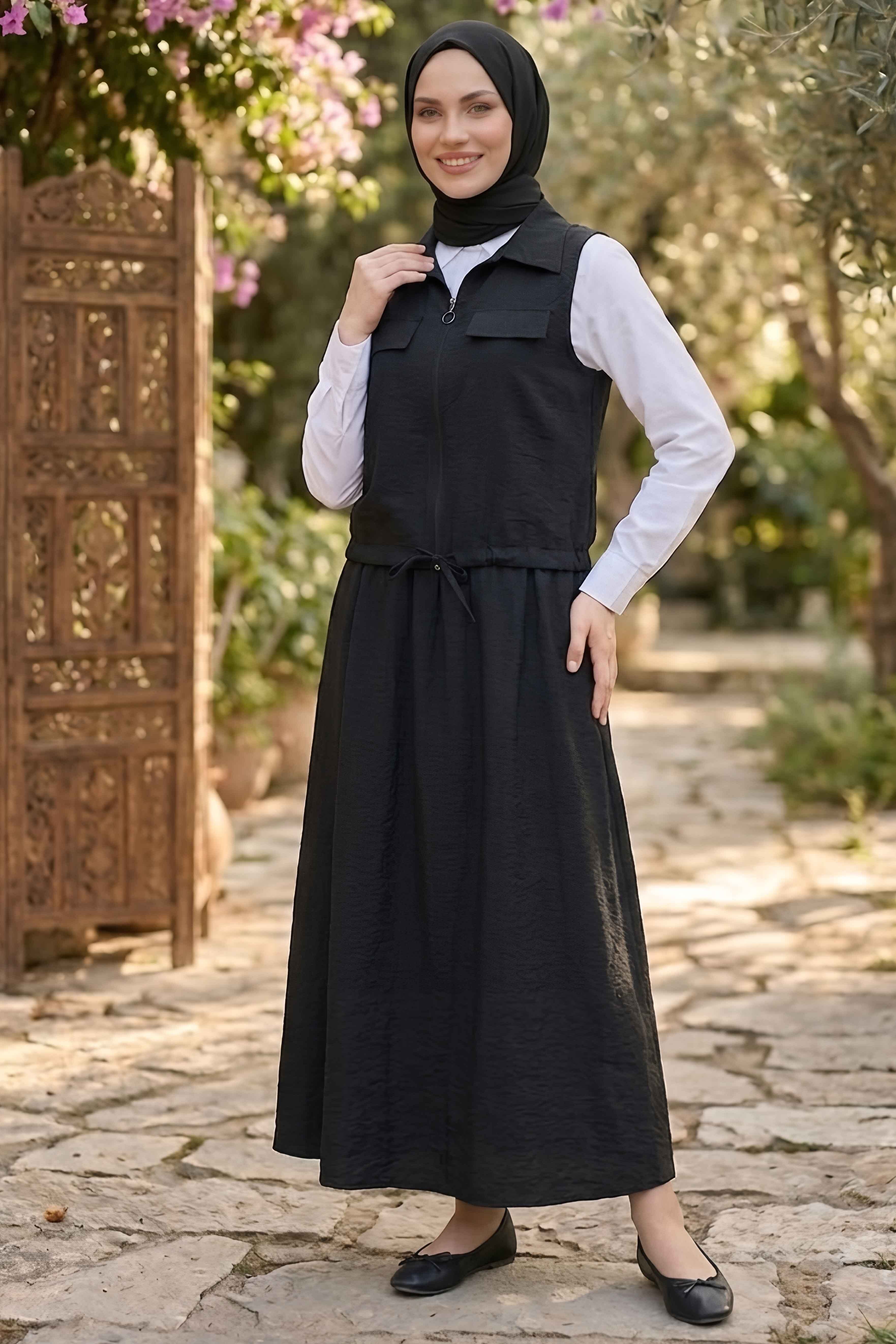 Paraşüt Üçlü Takım  - 28390-SIYAH
