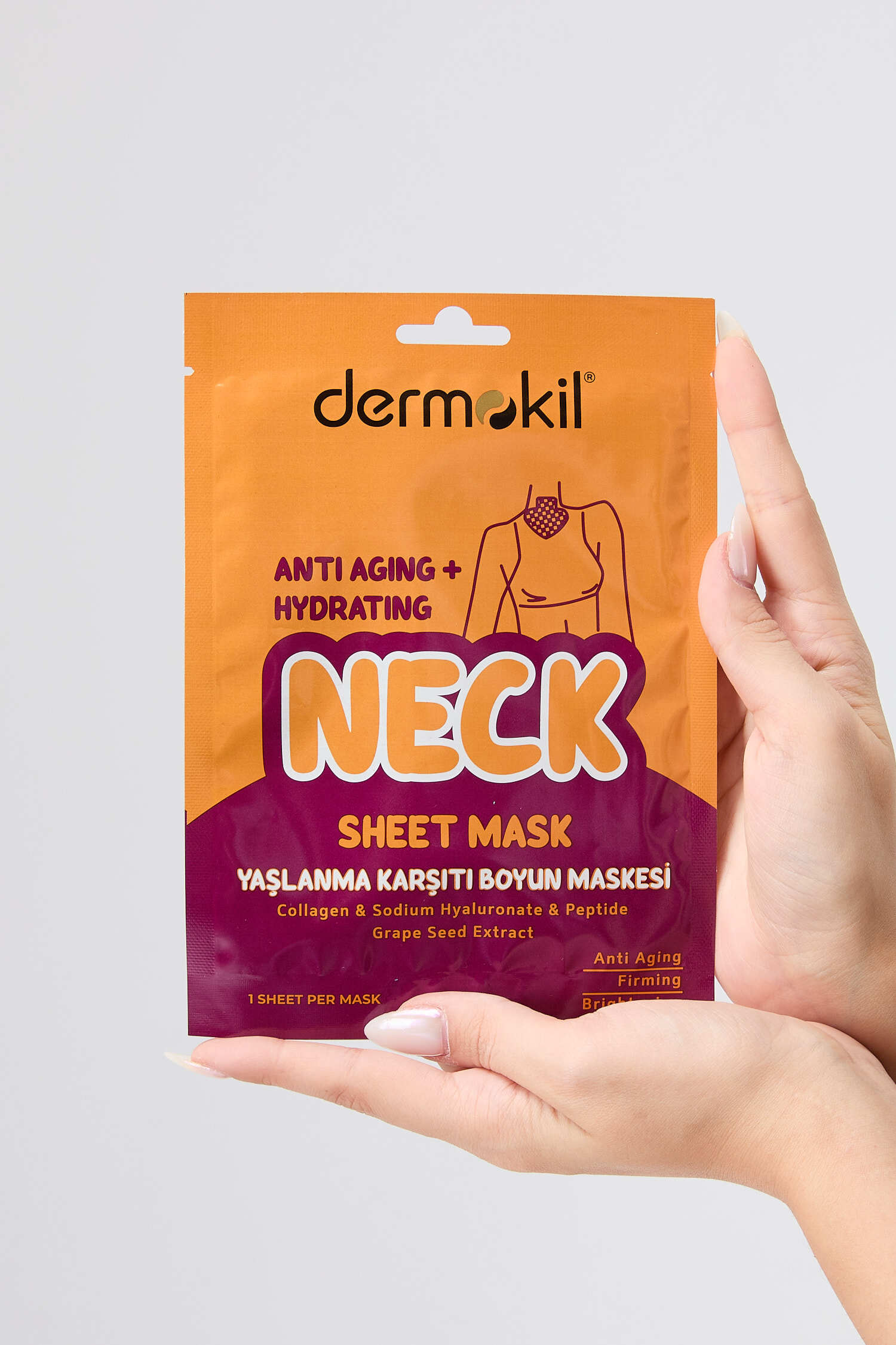 Renksiz DERMOKİL Boyun (Neck) Maske 15 ml - 28440-RENKSIZ