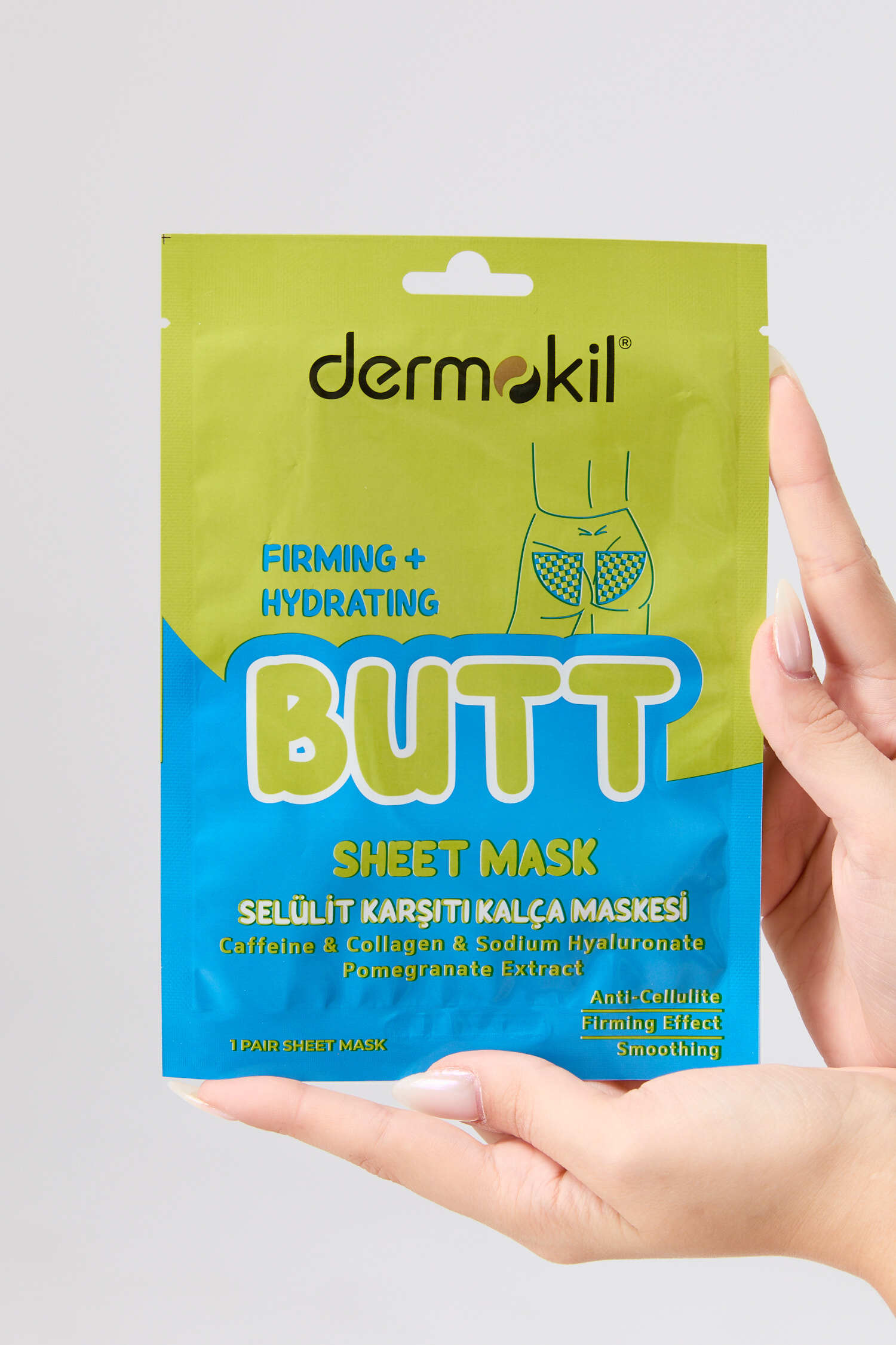 Renksiz DERMOKİL Kalça (Butt) Maske 18 ml - 28436-RENKSIZ
