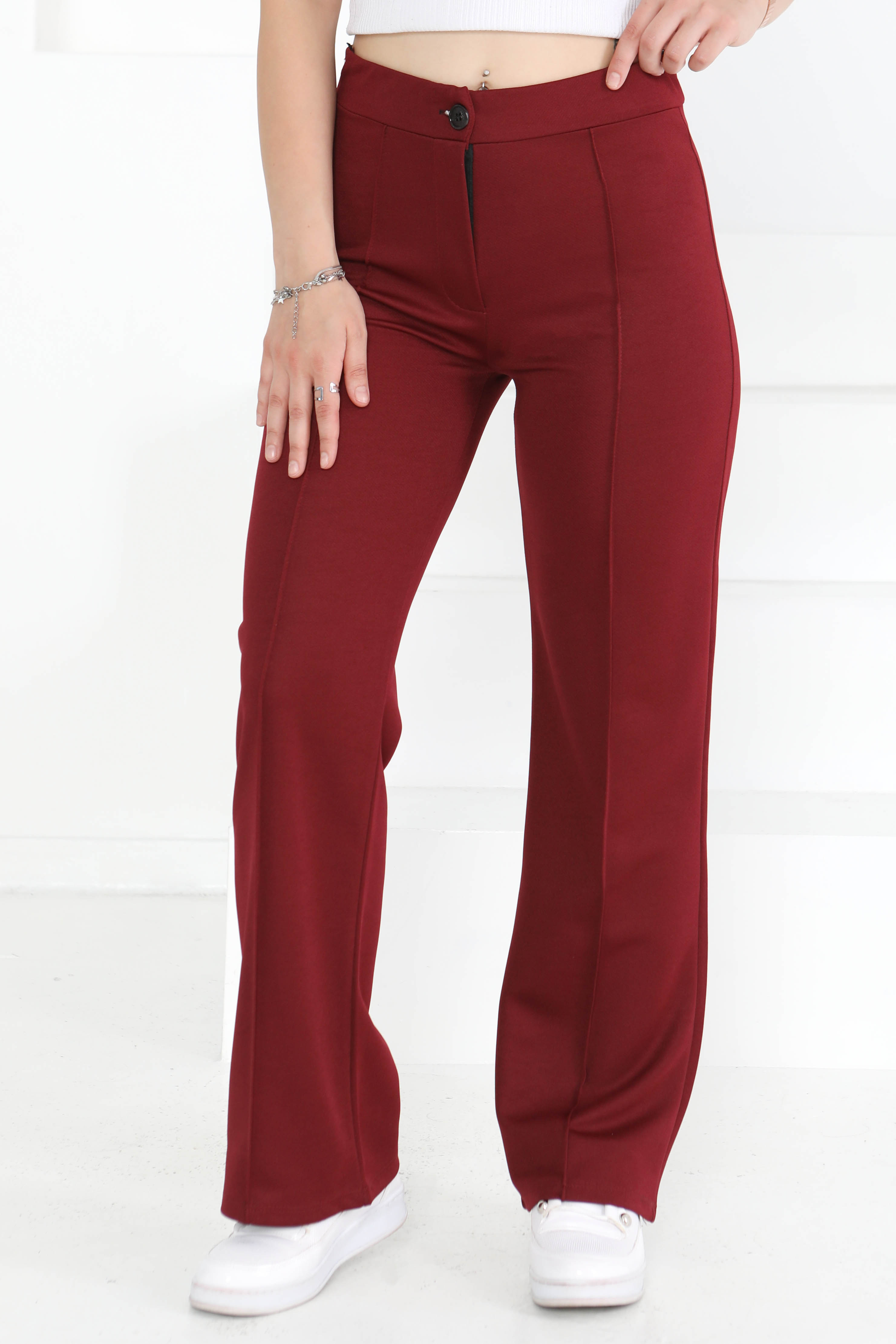 Şerit Detaylı Spor Pantolon  - 27084