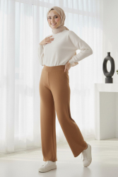 Triko Pantolon - 27740-TABA - TOFİSA (1)