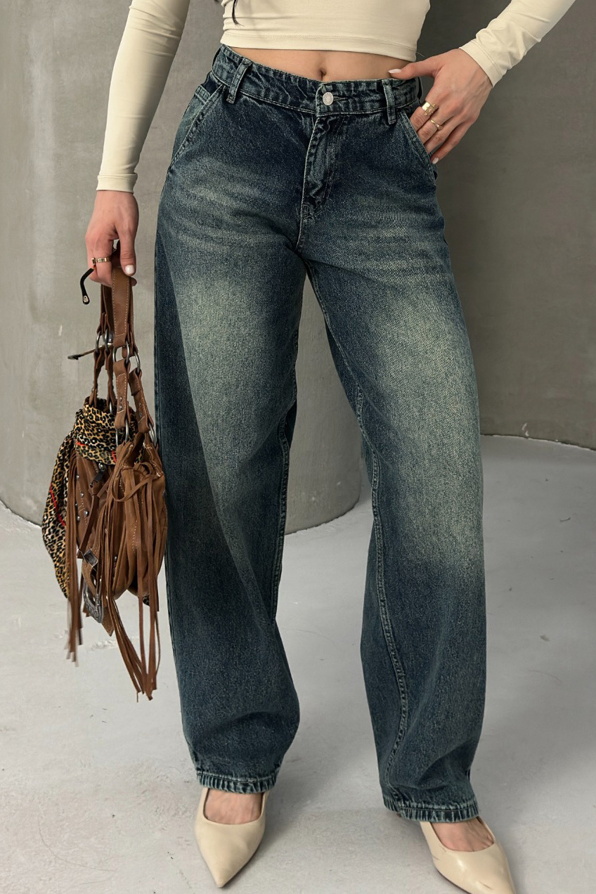 Yan Cep Detaylı Bagygy Pantolon  - 28373-YESIL