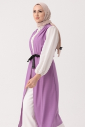 KUSAKLI YELEK Lila - 3292 - TOFİSA (1)